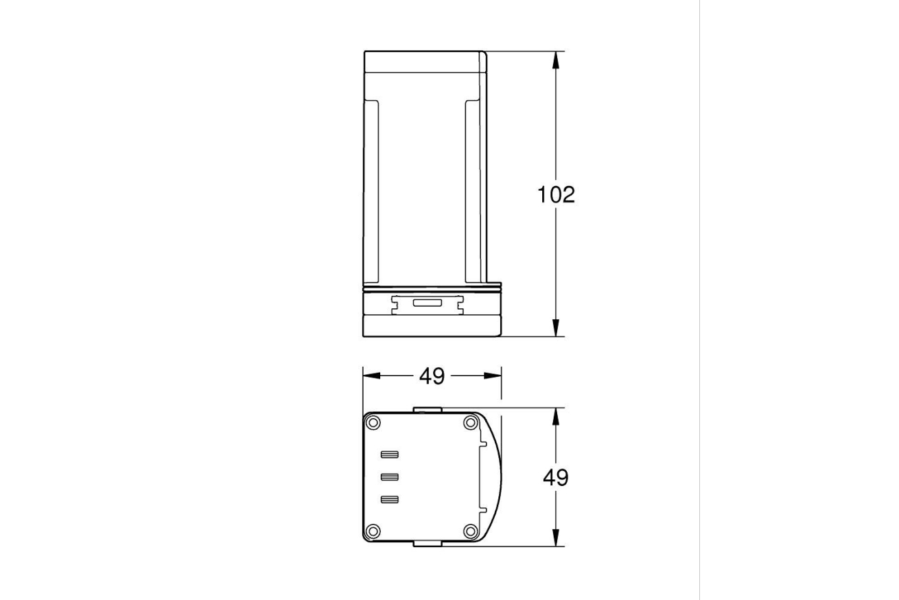 Батарея для Grohe PureFoam Global Black (1050769990)