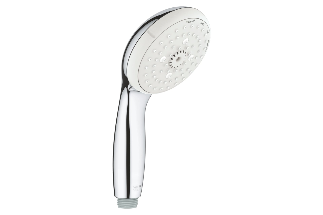 Душевой гарнитур GROHE Tempesta 100, 4 режима струи, душевая штанга 600 мм, 9,5 л/мин, хром (27645001)