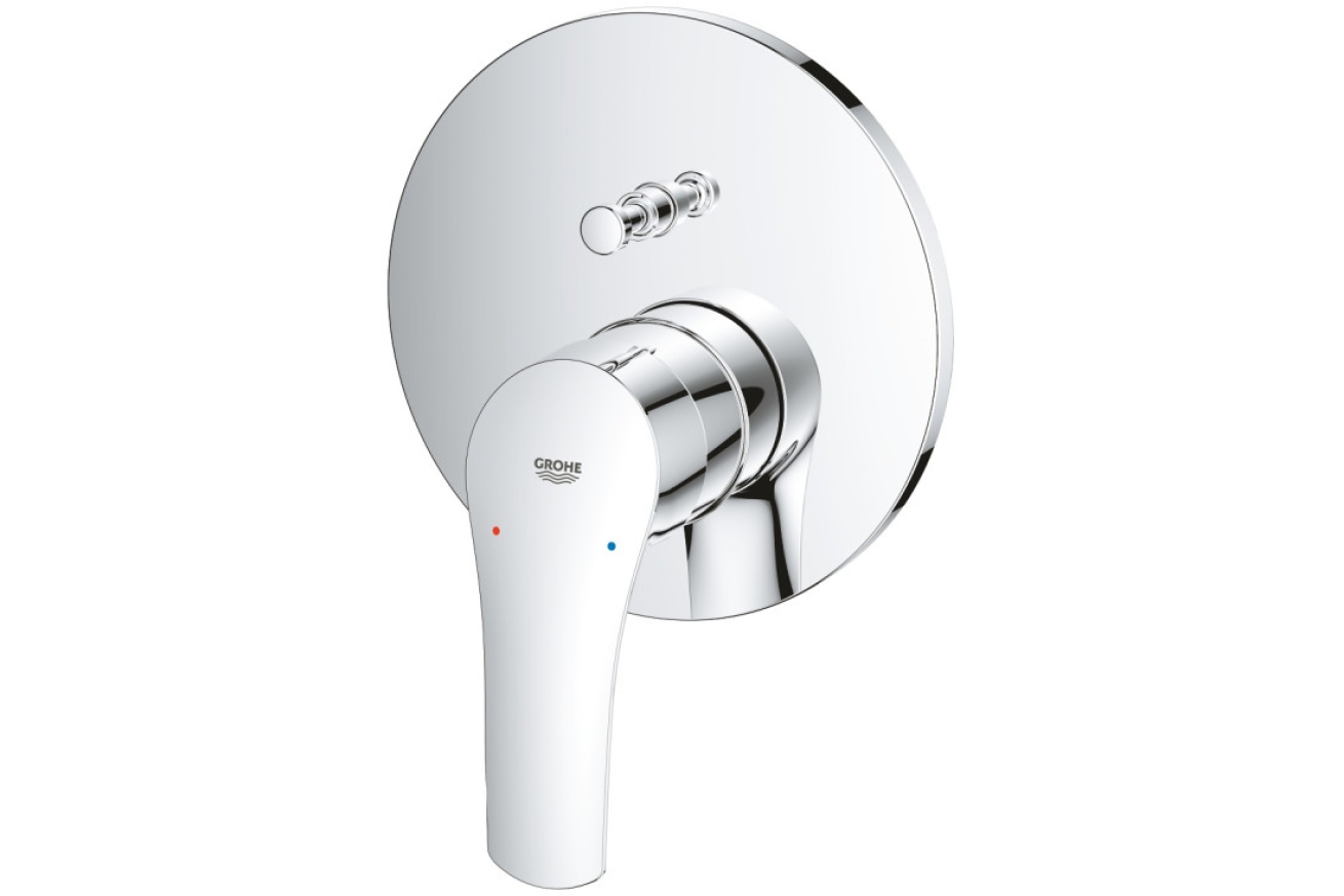 Внешняя часть смесителя для ванны GROHE Eurosmart, хром (24043003)