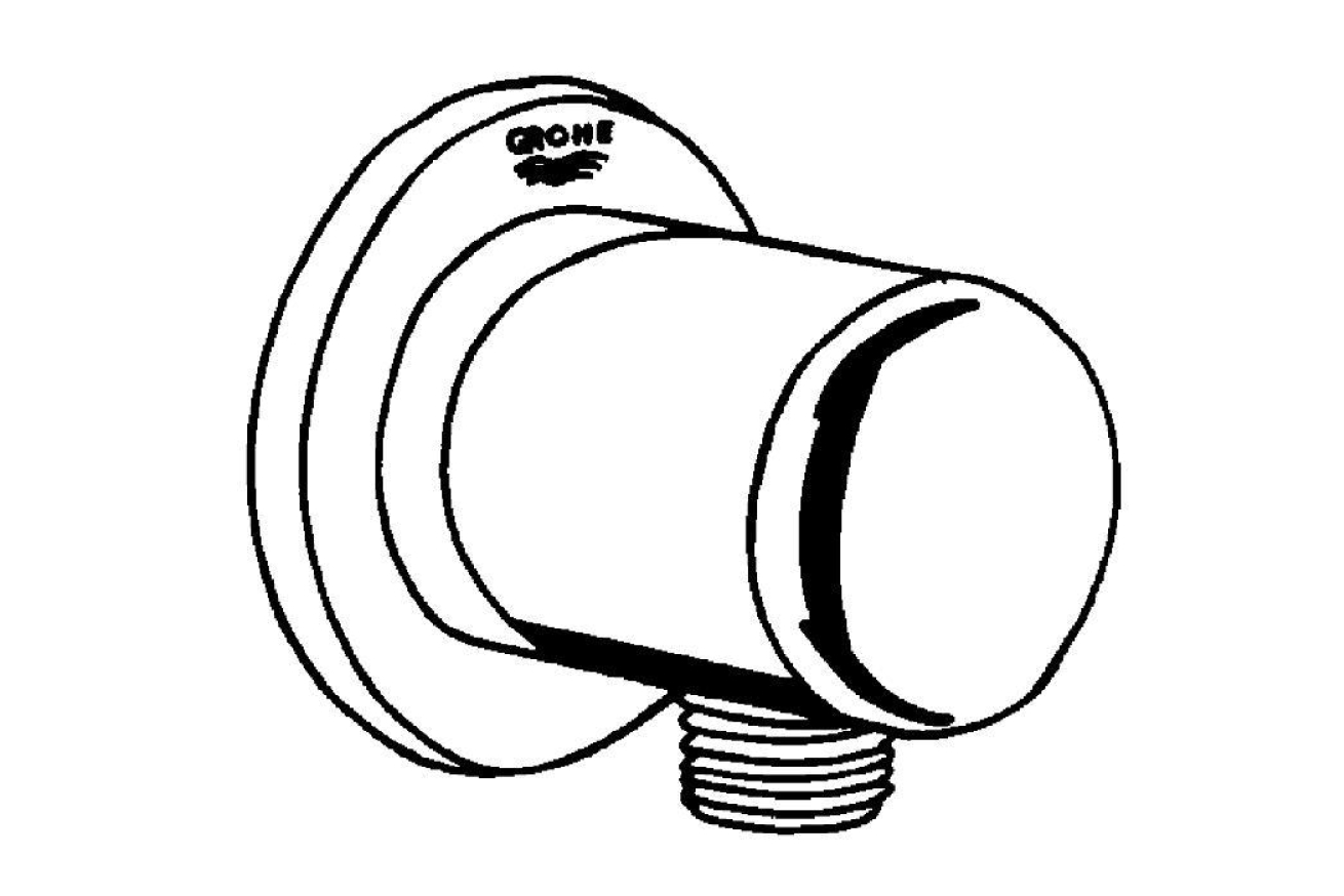 Подключение для душевого шланга GROHE Relexa, хром (28671000)