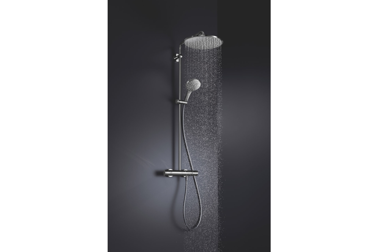 Душевая система GROHE Rainshower SmartActive 310 с термостатом для душа, хром (26648000)