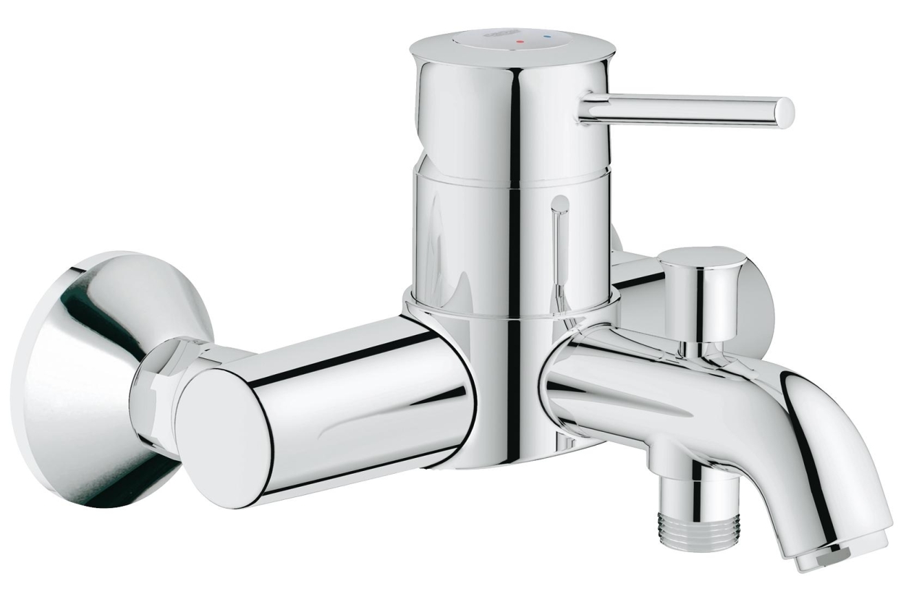 Смеситель для ванны GROHE BauClassic, хром (32865000)