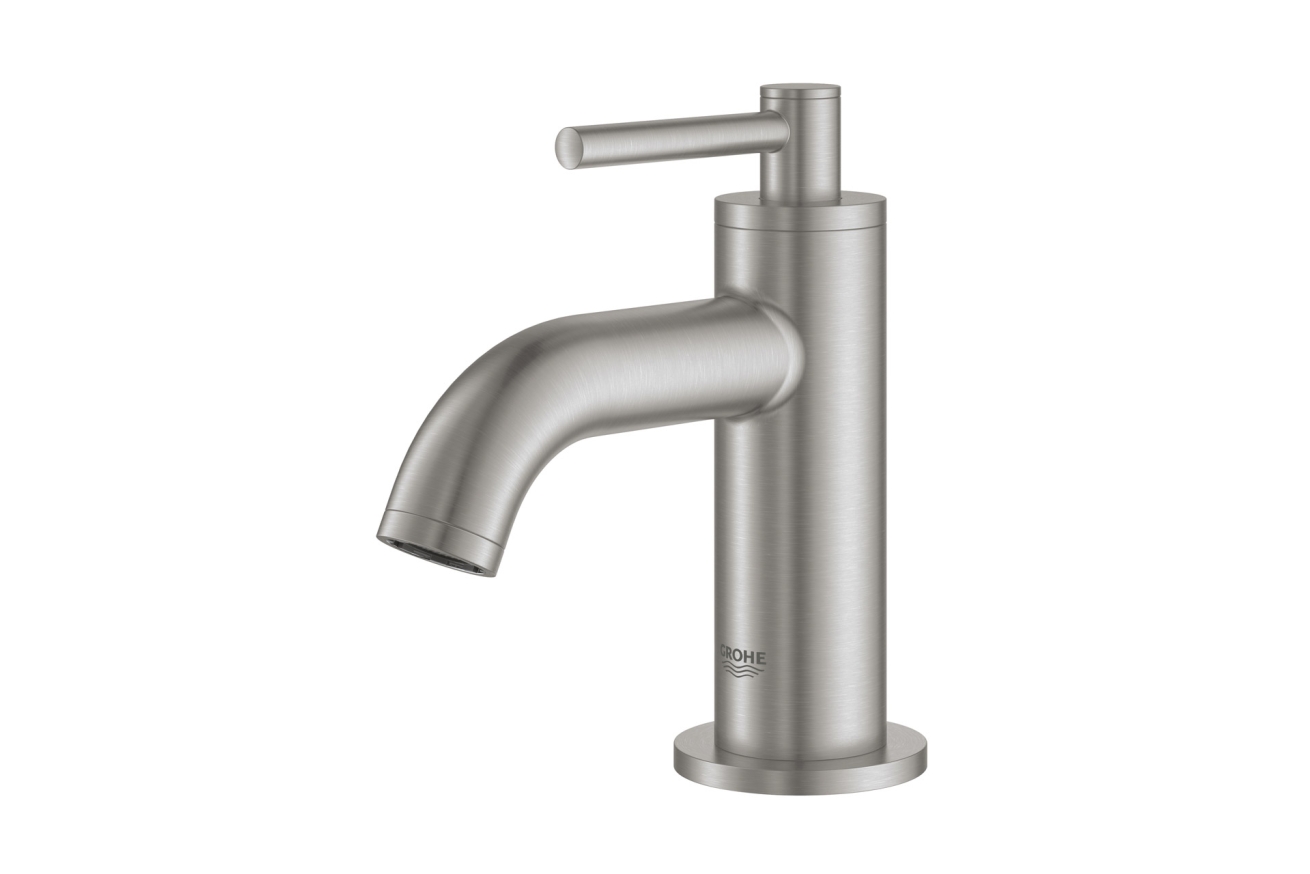 Кран для раковины GROHE Atrio, без функции смешивания, XS-Size, суперсталь (20021DC3)