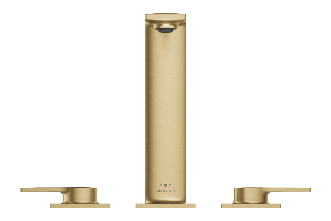 Смеситель для раковины GROHE Allure на 3 отверстия, с донным клапаном, M-Size, холодный рассвет матовый (20188GN1)