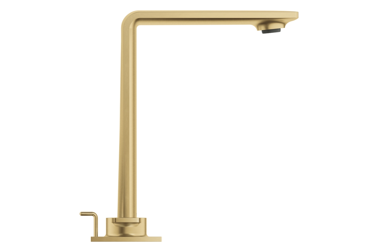Смеситель для раковины GROHE Allure на 3 отверстия, с донным клапаном, M-Size, холодный рассвет матовый (20188GN1)