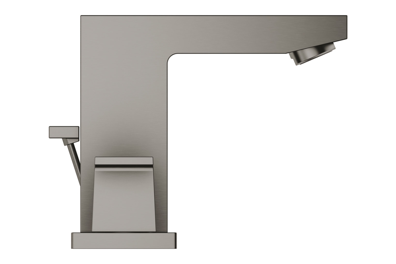 Смеситель для раковины GROHE Eurocube на 3 отверстия, темный графит матовый (20351AL0)