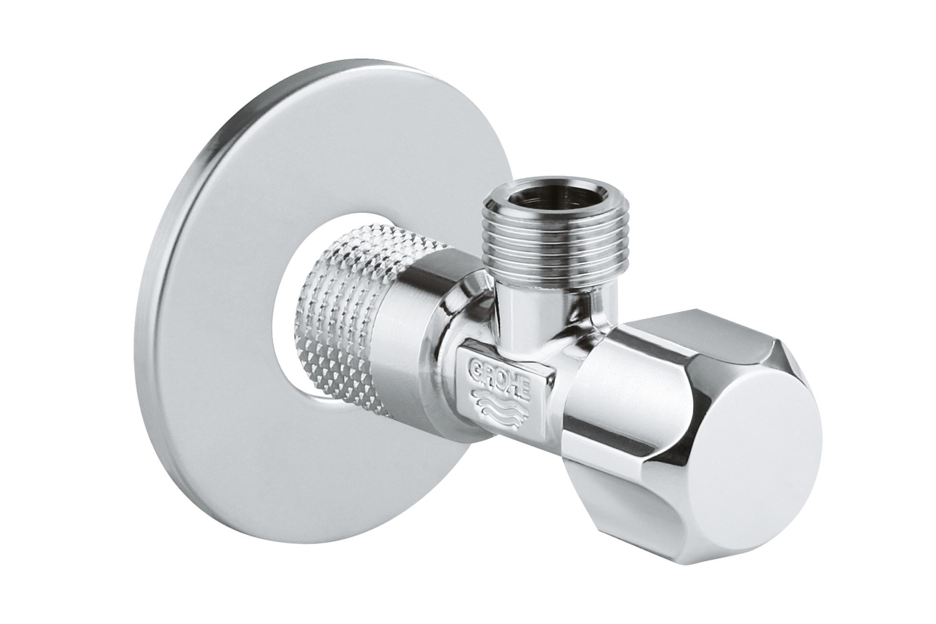 Вентиль угловой 1/2 дюйма GROHE, хром (22032000)