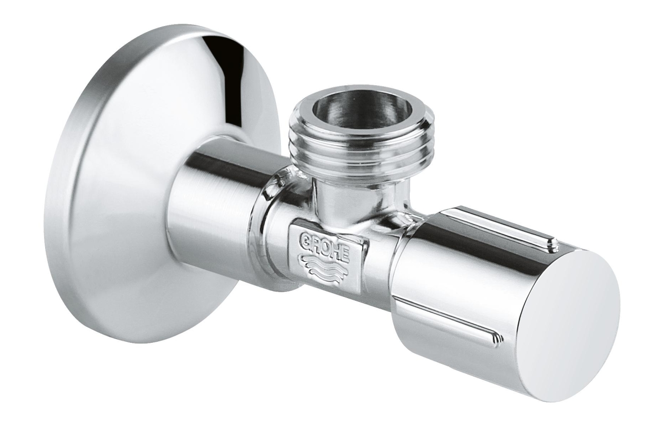 Вентиль угловой 1/2 дюйма GROHE, хром (22043000)