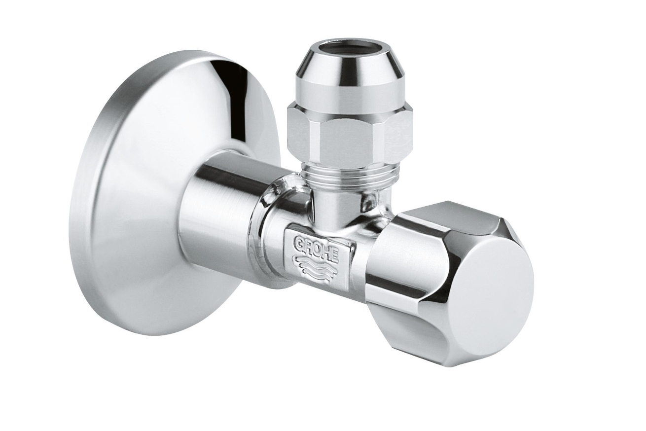 Комплект углового вентиля 3/8 дюйма GROHE, хром (22052000)