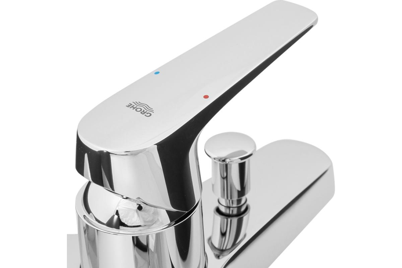 Смеситель для ванны GROHE BauFlow, хром (23601000)