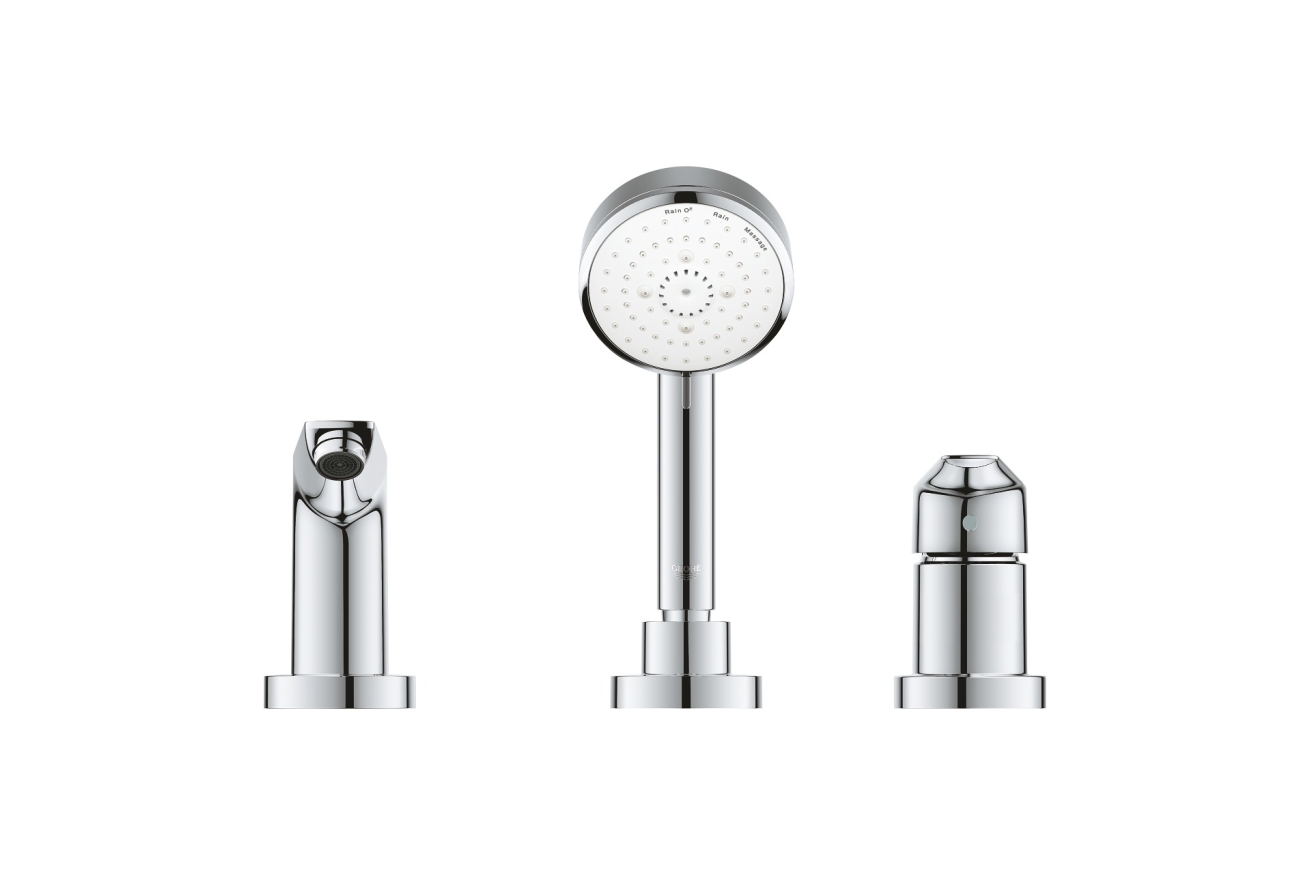 Смеситель для ванны GROHE BauEdge, хром (2511700A)