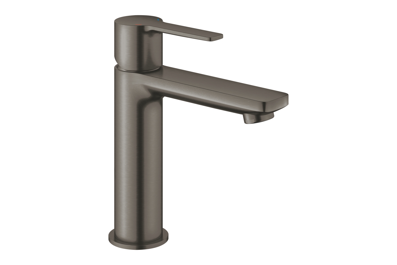 Смеситель для раковины GROHE Lineare, темный графит матовый (23106AL1)