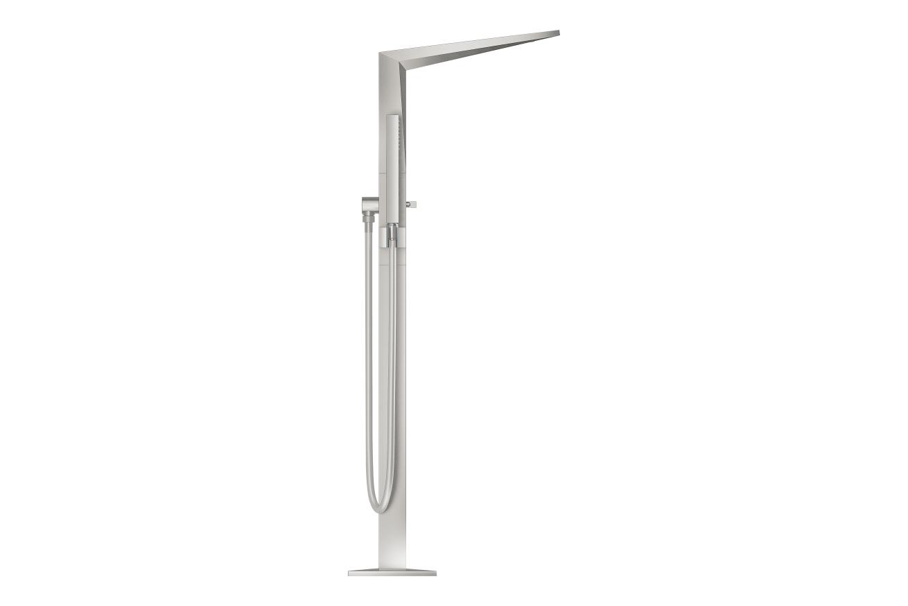 Внешняя часть смесителя для ванны GROHE Allure Brilliant напольного монтажа, суперсталь (23119DC0)