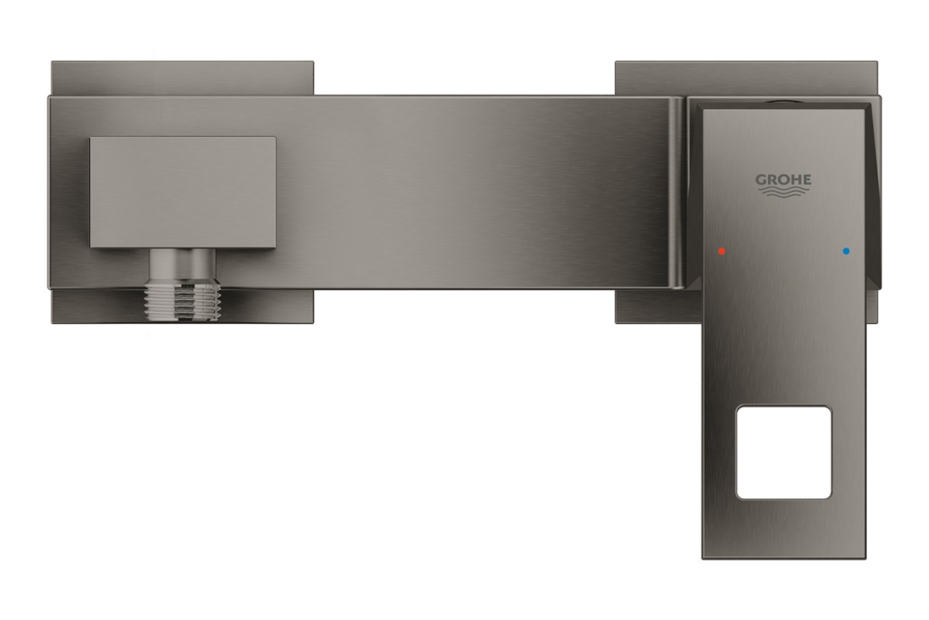 Смеситель для душа GROHE Eurocube, темный графит матовый (23145AL0)