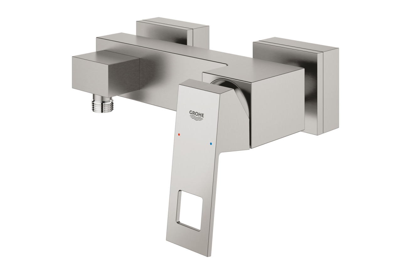 Смеситель для душа GROHE Eurocube, суперсталь (23145DC0)
