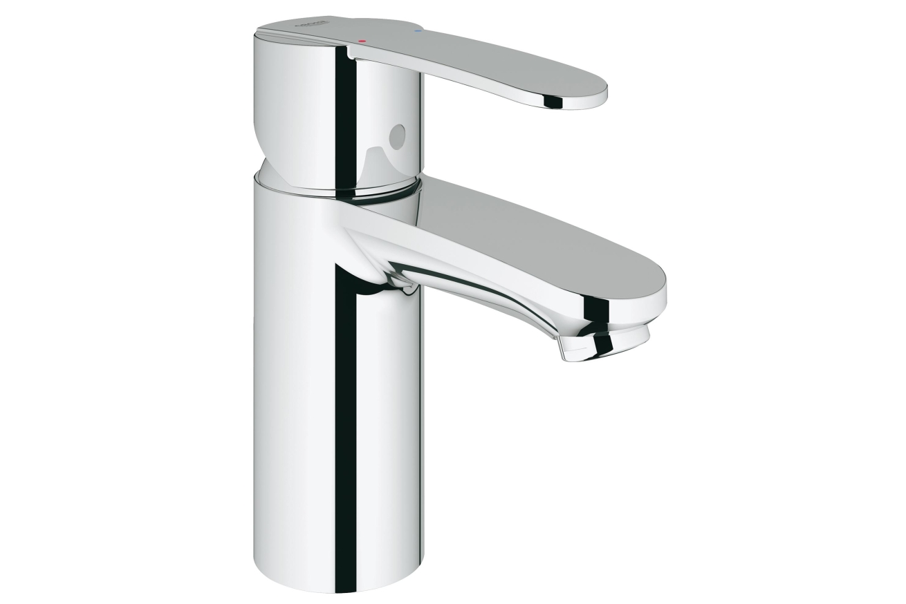 Смеситель для раковины GROHE Wave Cosmopolitan, гладкий корпус, хром (23225000)