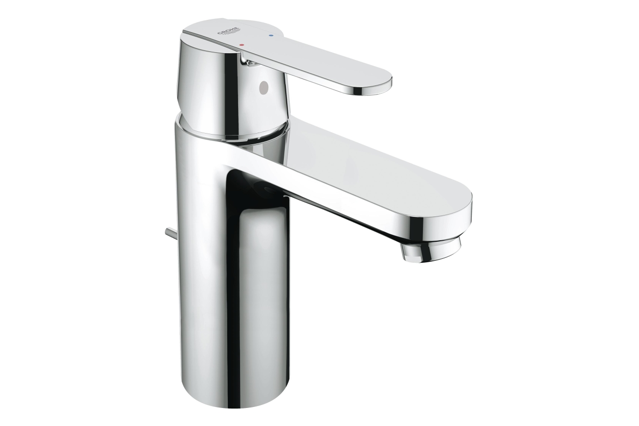 Смеситель для раковины GROHE Ge с донным клапаном, хром (23454000)