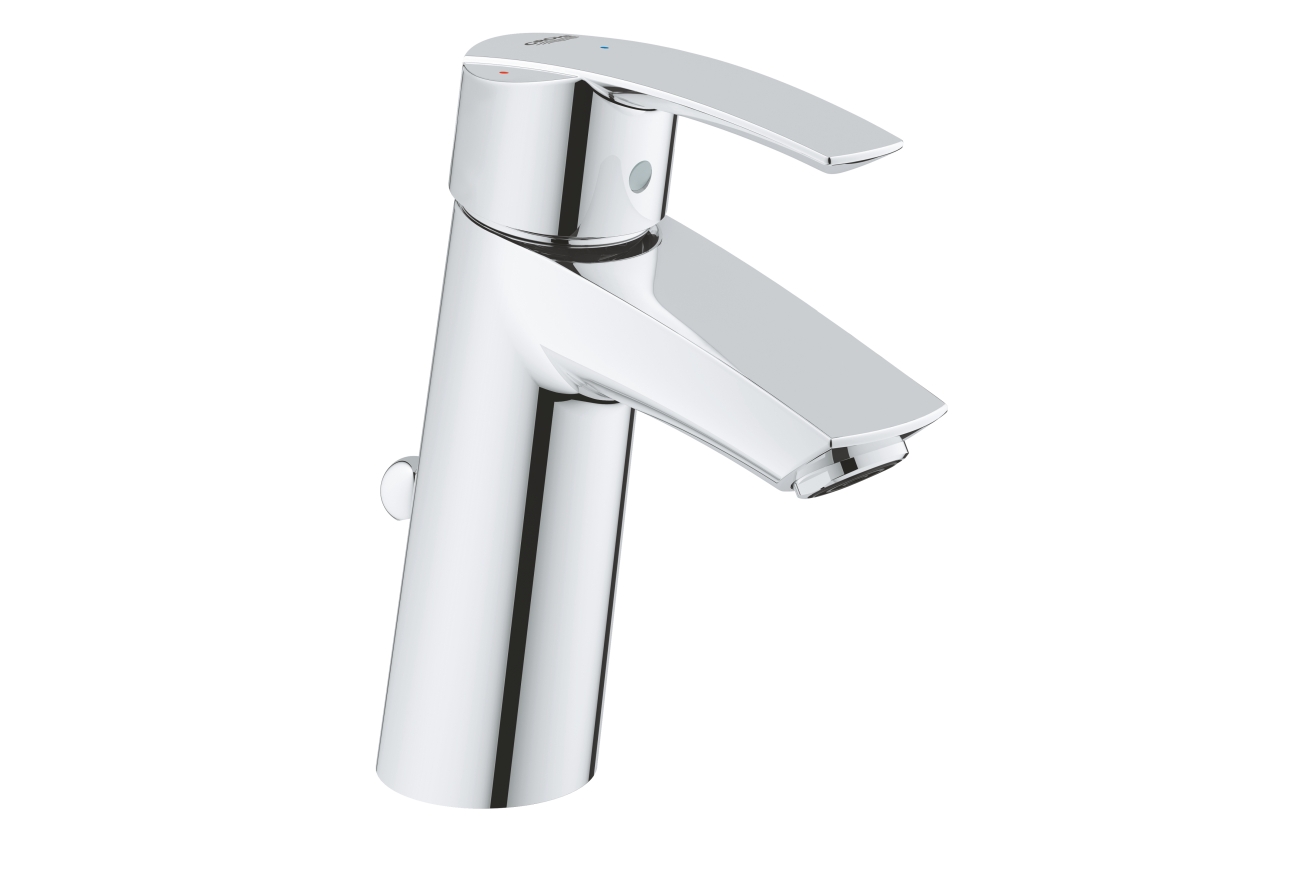 Смеситель для раковины GROHE Start с донным клапаном, хром (23552001)