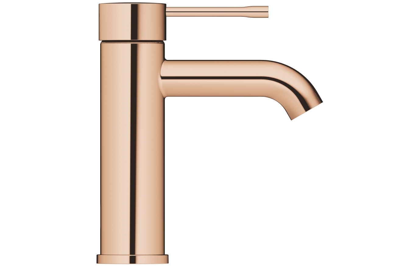 Смеситель для раковины GROHE Essence с донным клапаном, теплый закат глянец (23589DA1)