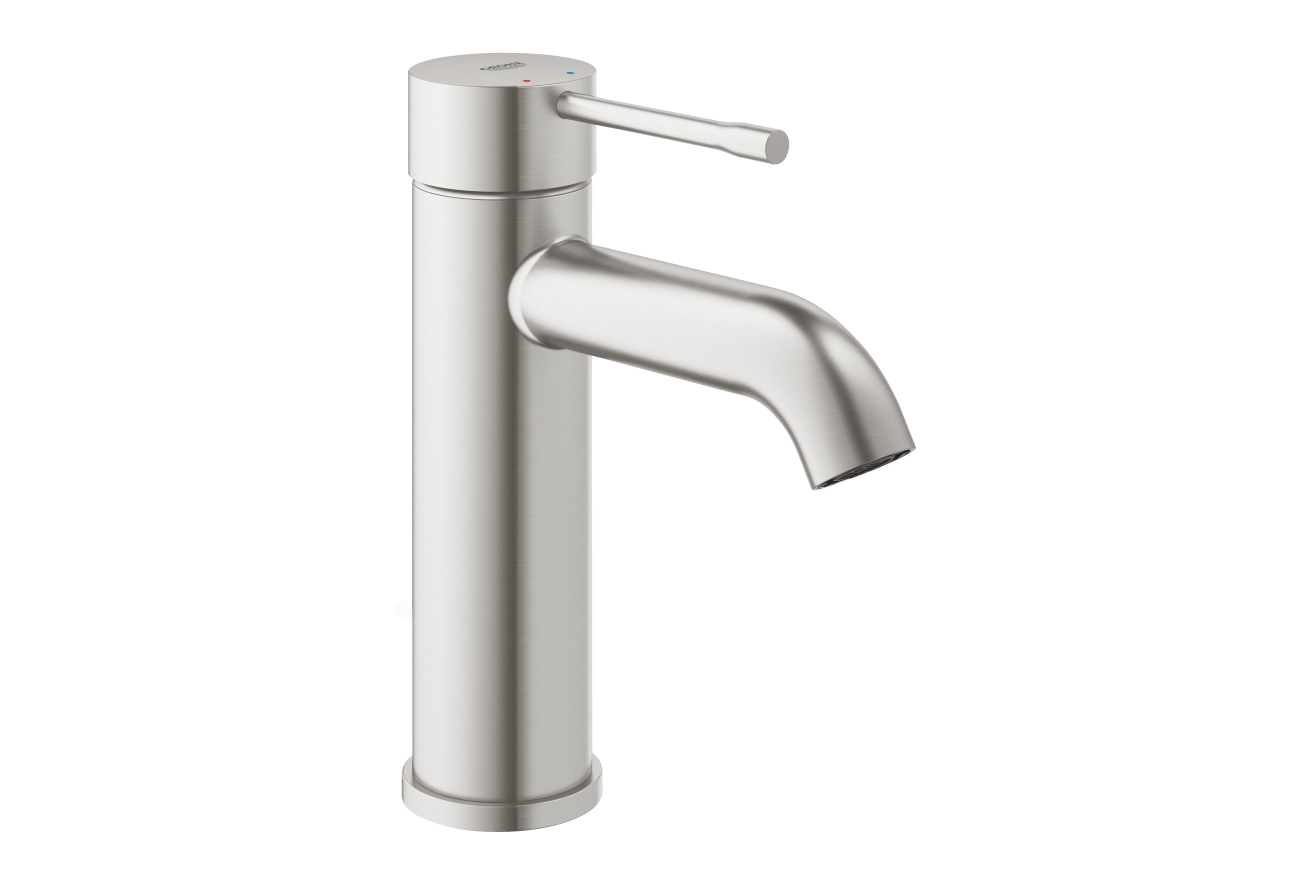 Смеситель для раковины GROHE Essence S-Size II, суперсталь (23590DC1)