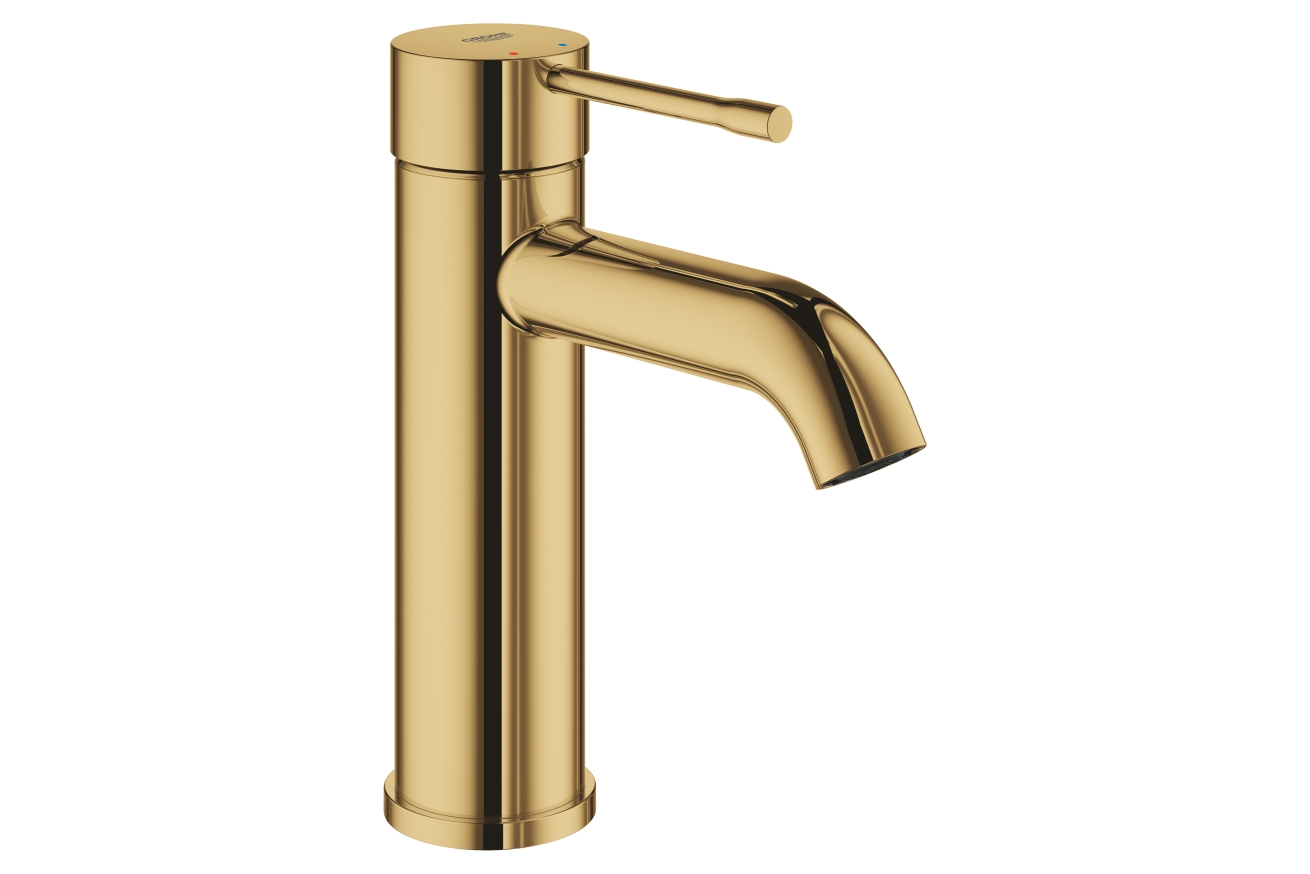Смеситель для раковины GROHE Essence, S-Size, холодный рассвет глянец, (23590GL1)