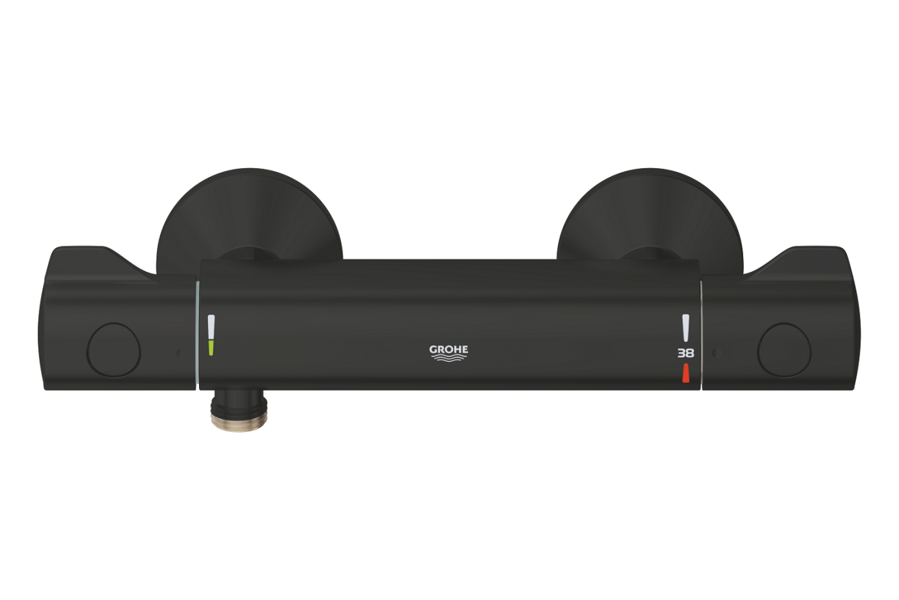 Термостат для душа GROHE Grohtherm 800, матовый черный (1022022430)