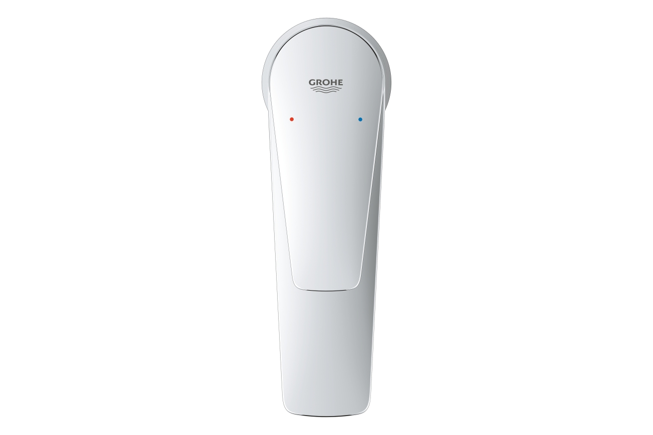 Смеситель для раковины GROHE Start Edge QuickFix с нажимным донным клапаном, XL-Size, хром (23777001)