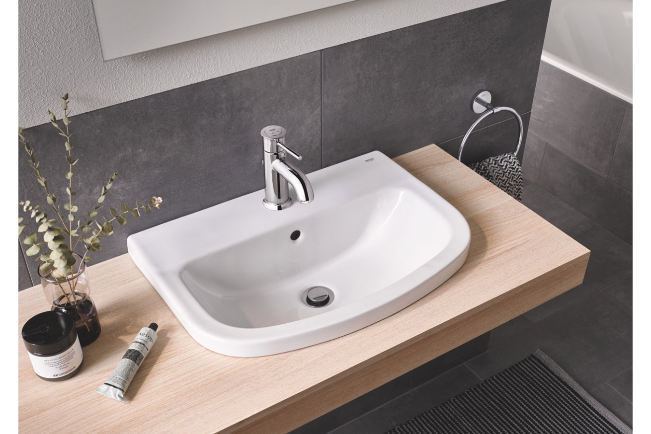 Смеситель для раковины GROHE Start Classic с донным клапаном, хром (23810000)