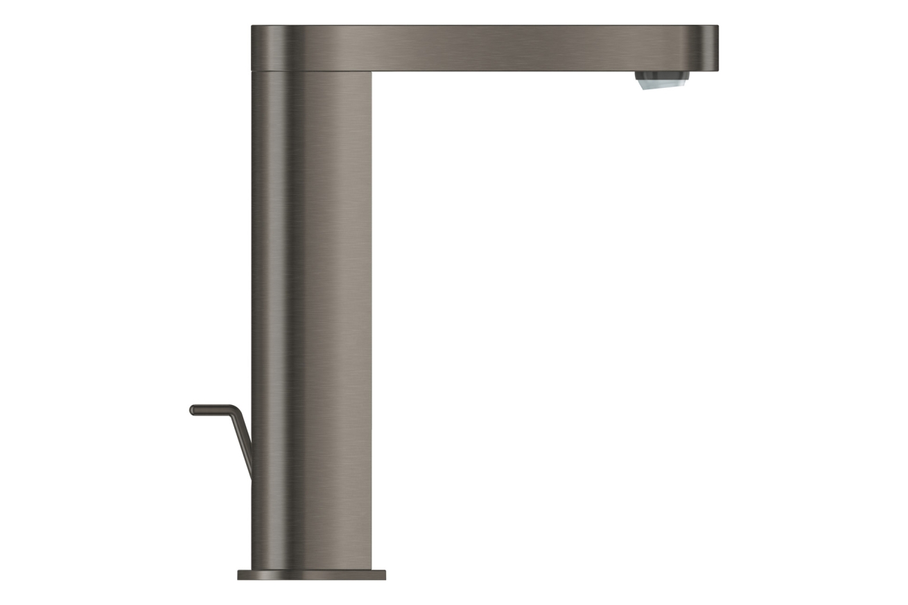 Смеситель для раковины GROHE Plus с донным клапаном, M-Size, темный графит матовый (23871AL3)
