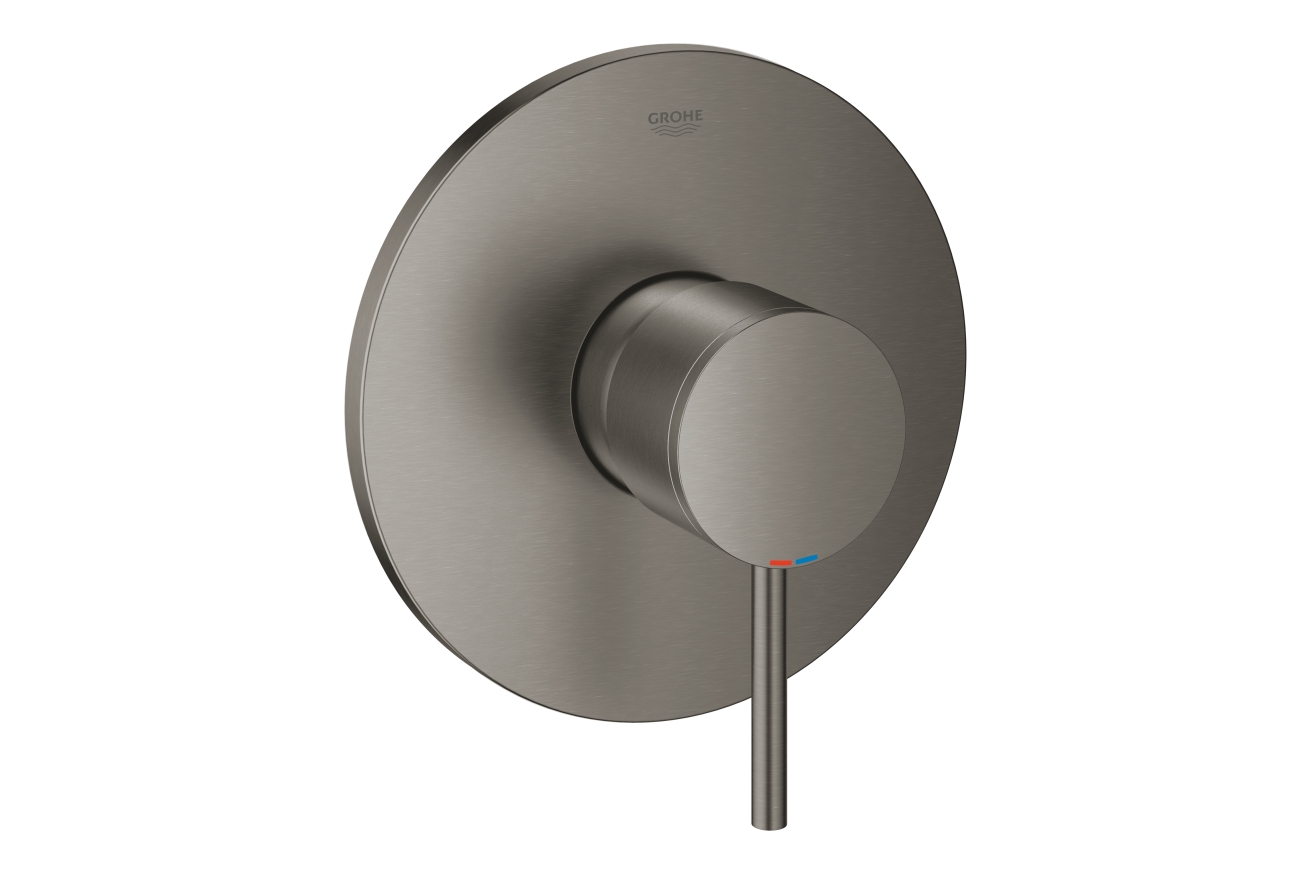 Внешняя часть смесителя для душа GROHE Atrio, темный графит матовый (24065AL3)