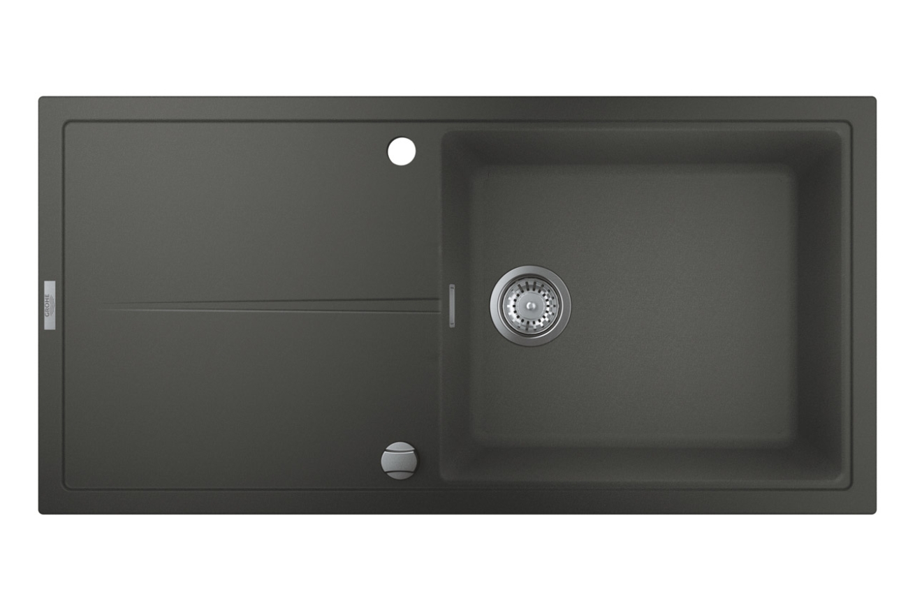 Мойка GROHE K400, 1000 x 500 мм, серый гранит (31641AT0)
