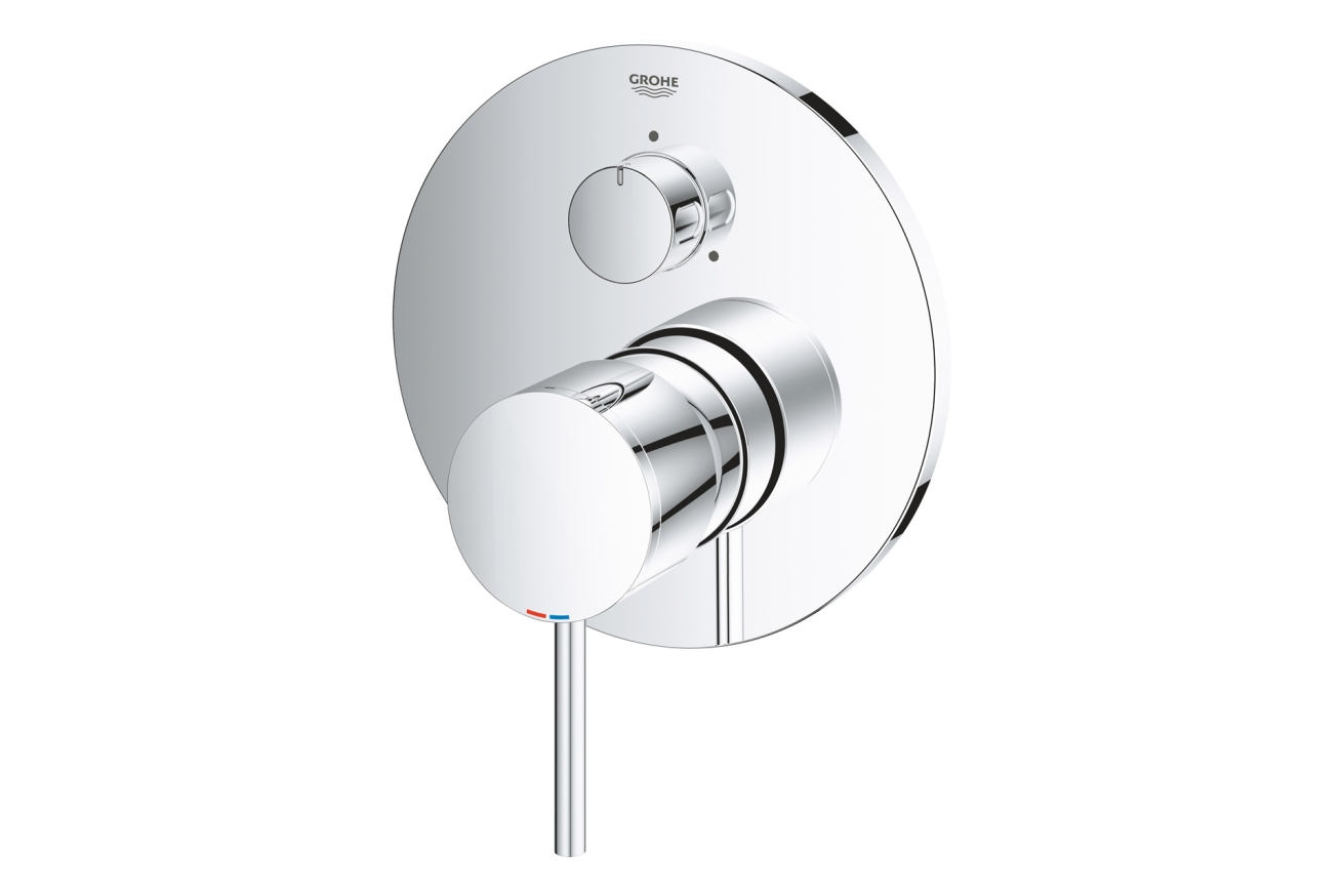 Внешняя часть смесителя для ванны GROHE Atrio на 3 потребителя, хром (24096003)