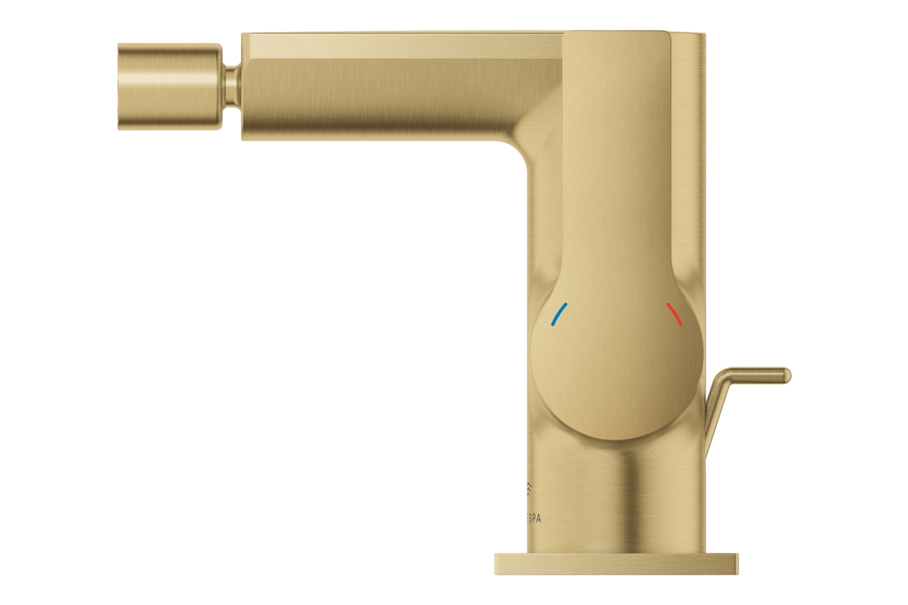 Смеситель для биде GROHE Allure с донным клапаном, холодный рассвет матовый (24160GN1)