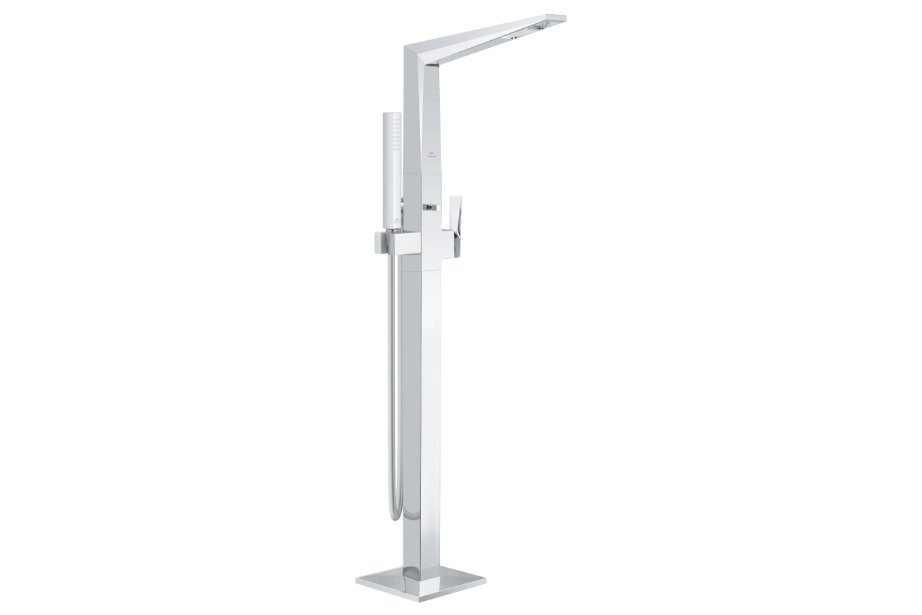 Внешняя часть смесителя для ванны GROHE Allure Brilliant напольного монтажа, хром (24348000)