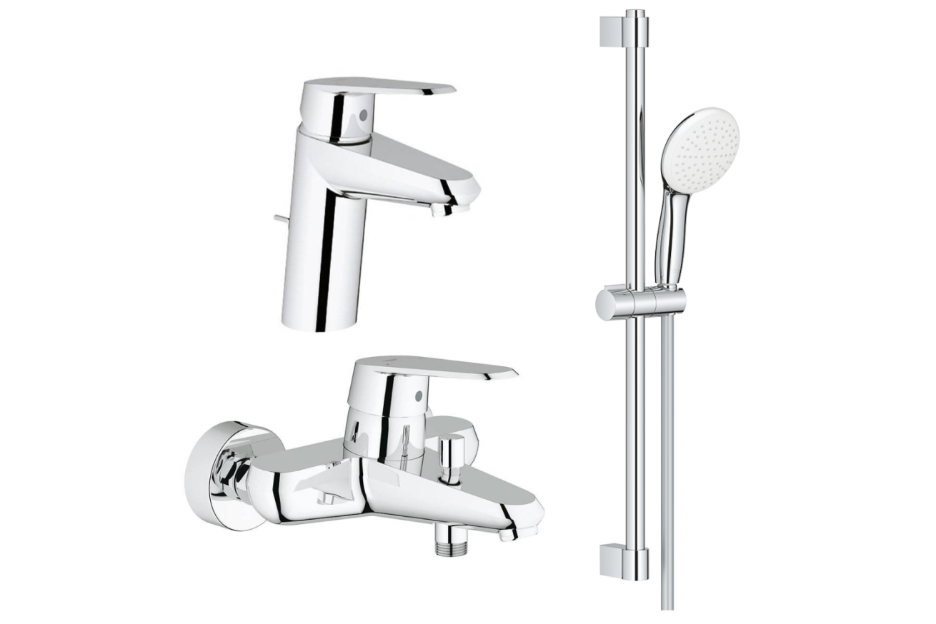 Готовый комплект для ванной комнаты GROHE Tempesta (NB0016)