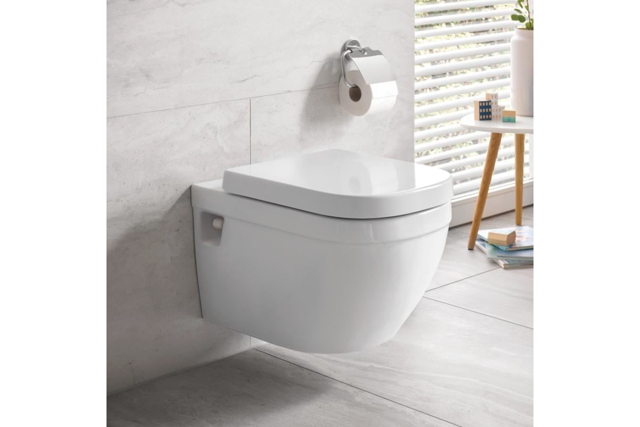 Унитаз GROHE Euro Ceramic подвесной, альпин-белый (39538000)