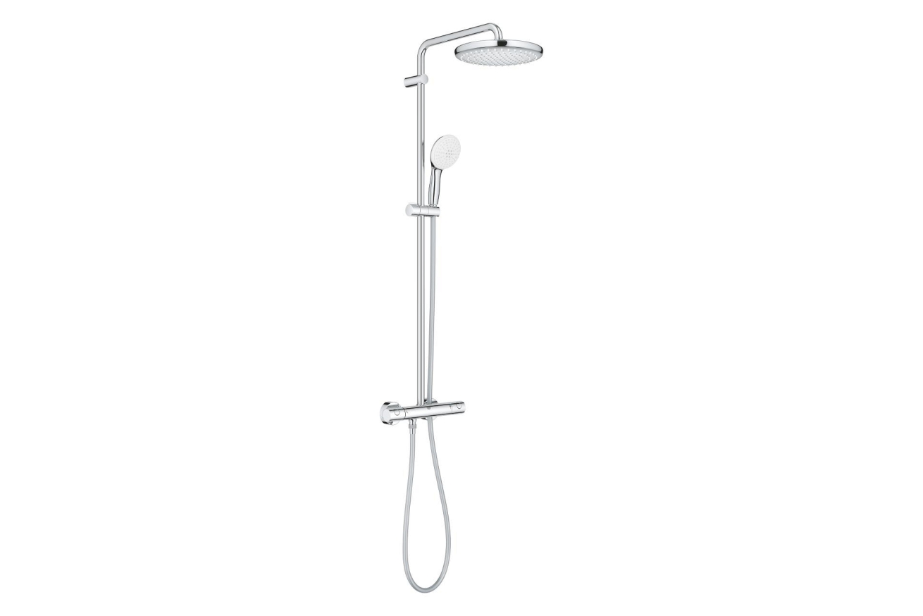 Душевая система GROHE Tempesta System 250 с термостатом для душа, хром (26670001)