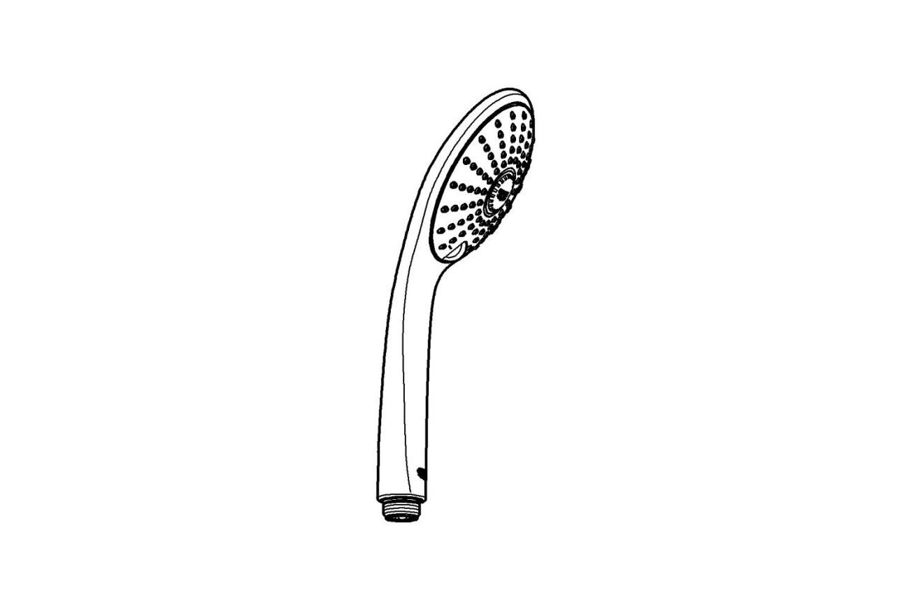 Ручной душ GROHE Euphoria 110 Massage, 3 режима, хром (27221000)