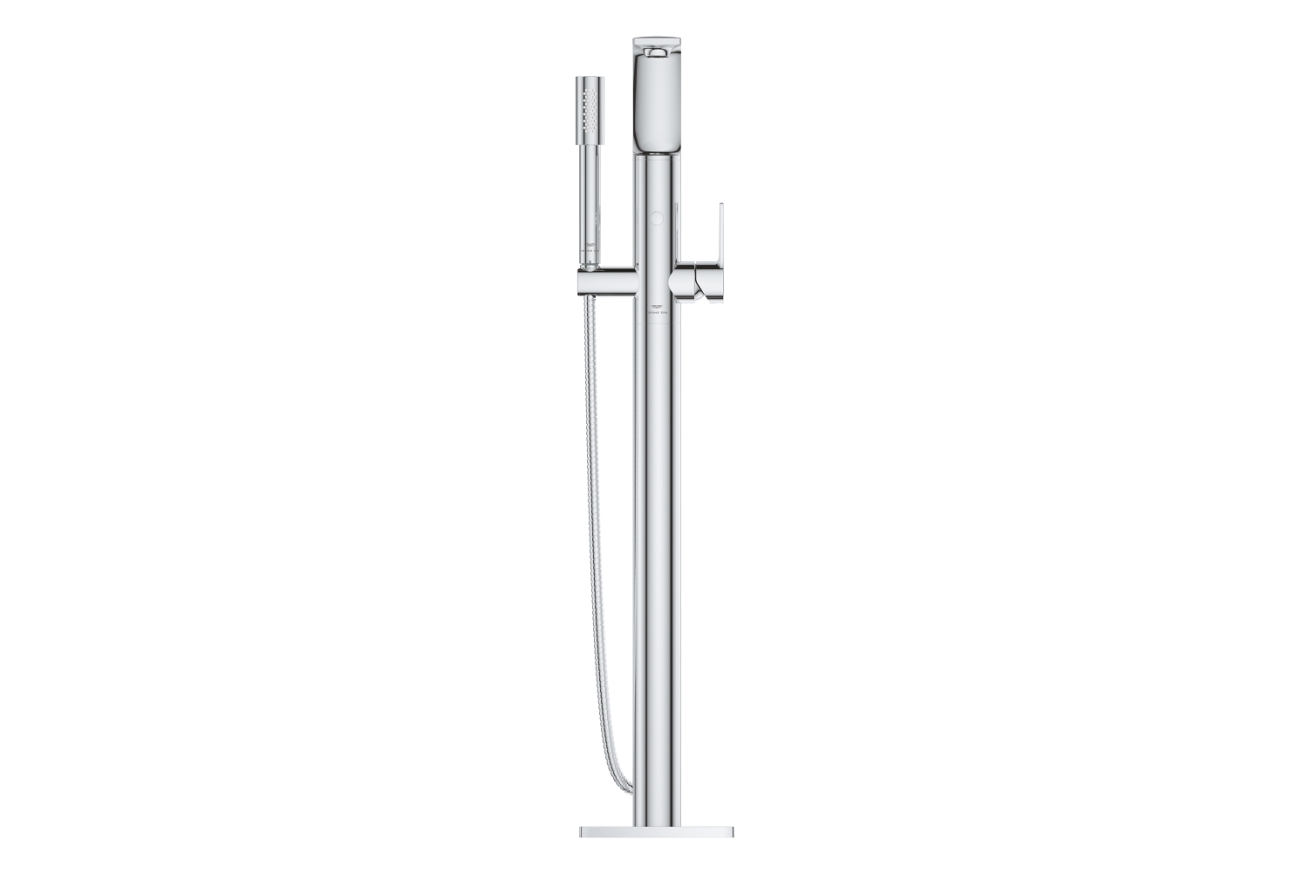 Внешняя часть смесителя для ванны GROHE Allure напольного монтажа, хром (25222001)