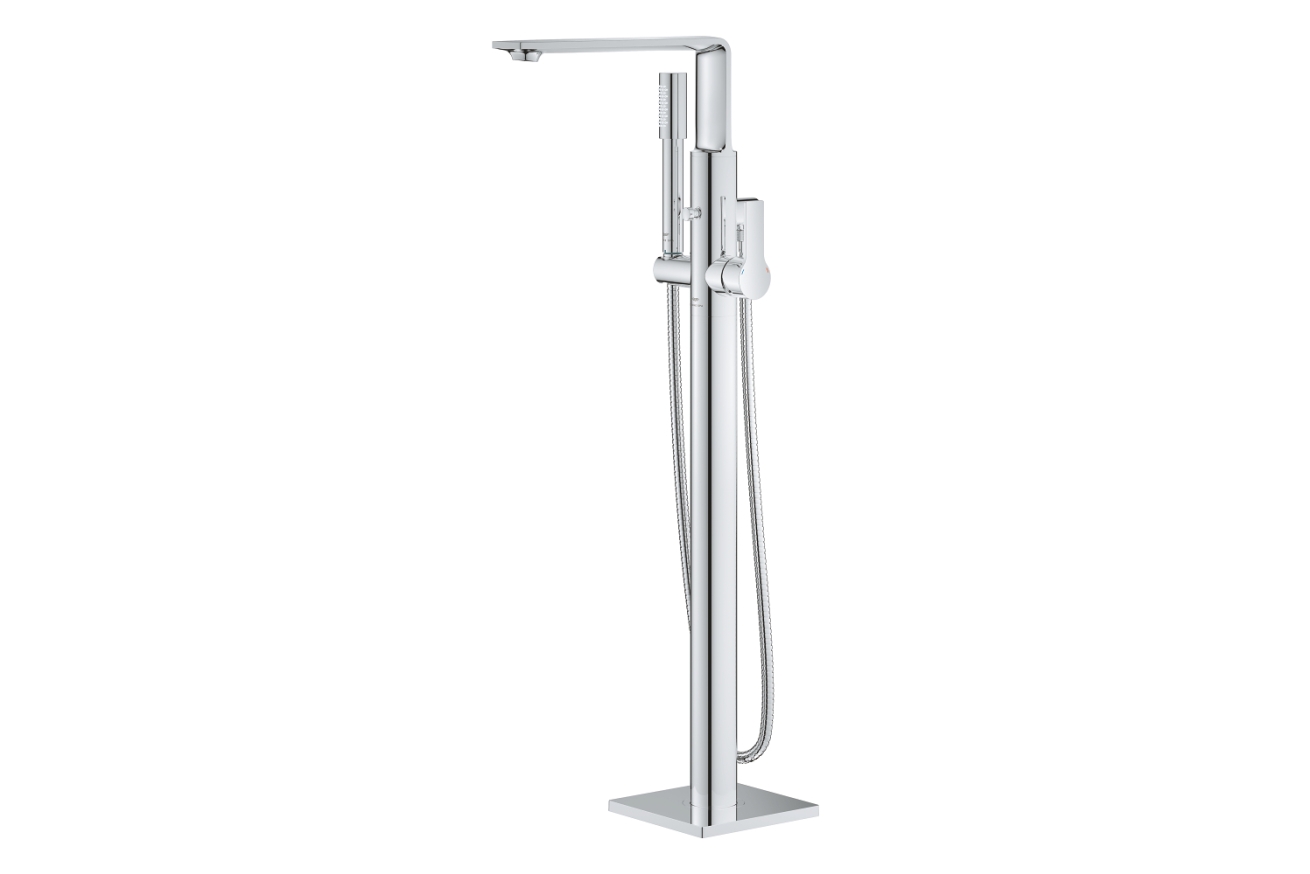 Внешняя часть смесителя для ванны GROHE Allure напольного монтажа, хром (25222001)