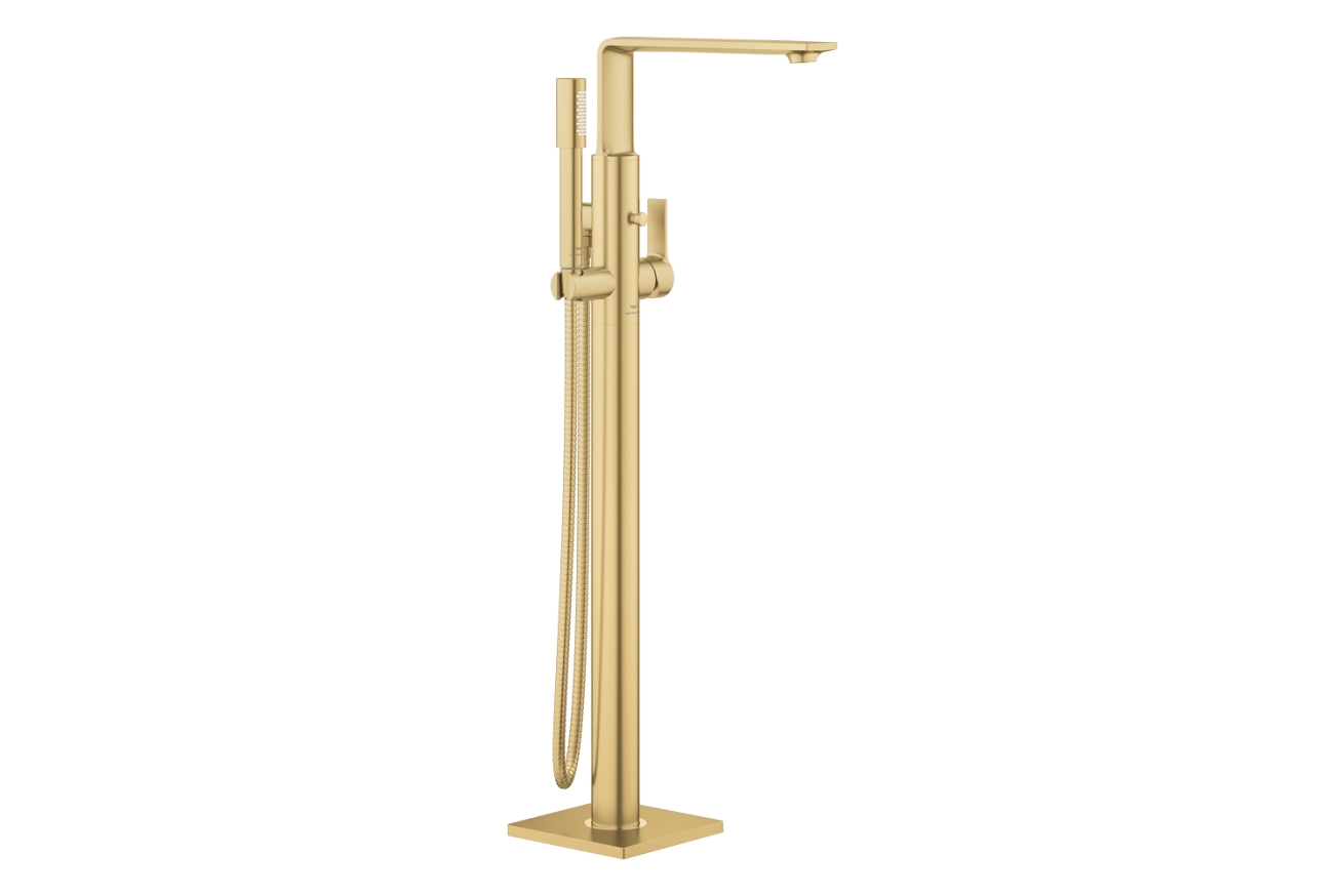 Внешняя часть смесителя для ванны GROHE Allure напольного монтажа, холодный рассвет матовый (25222GN1)