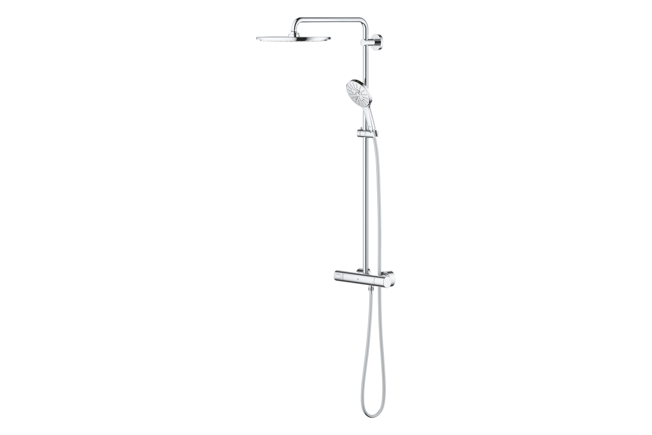 Душевая система GROHE Rainshower SmartActive 310 с термостатом для душа, хром (27966001)
