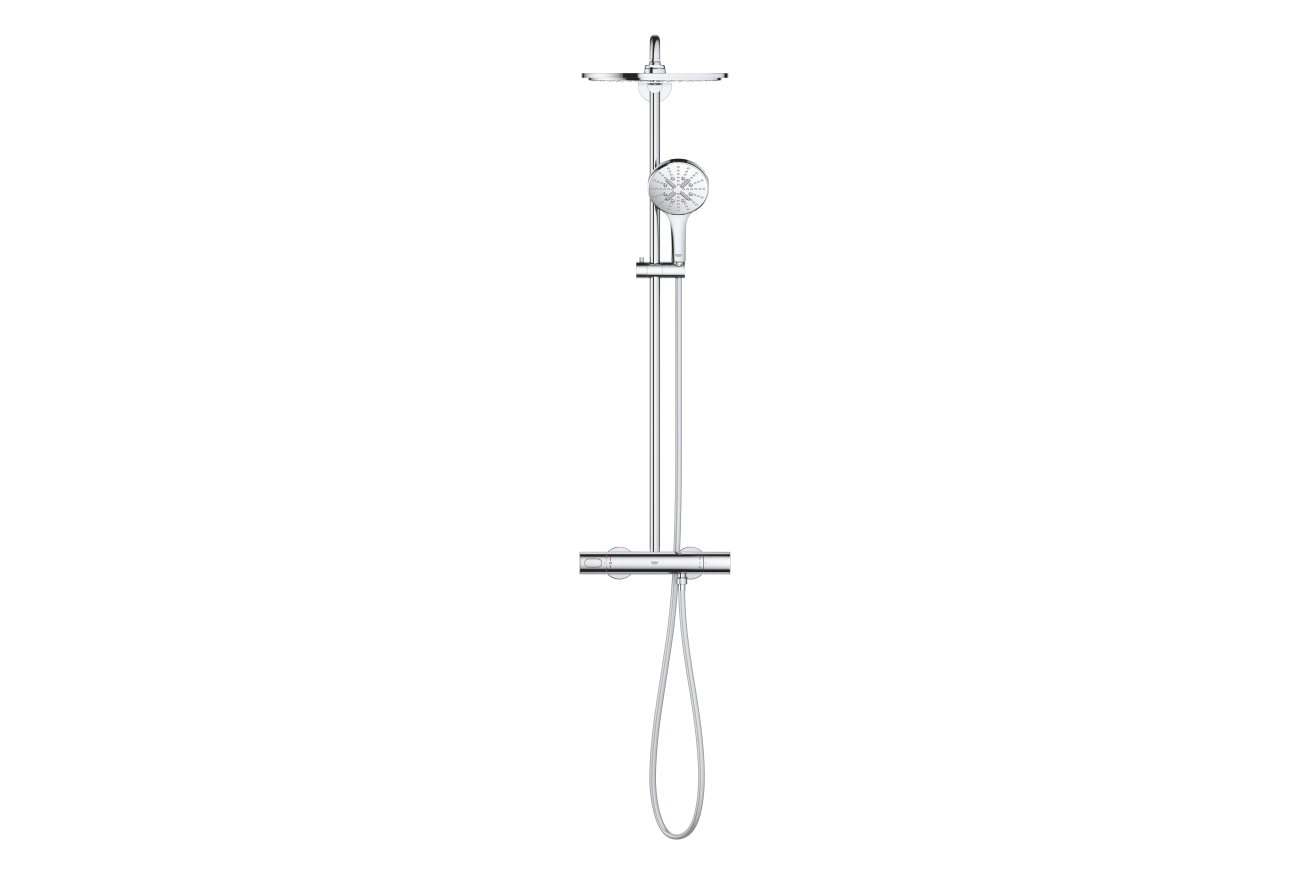 Душевая система GROHE Rainshower SmartActive 310 с термостатом для душа, хром (27966001)