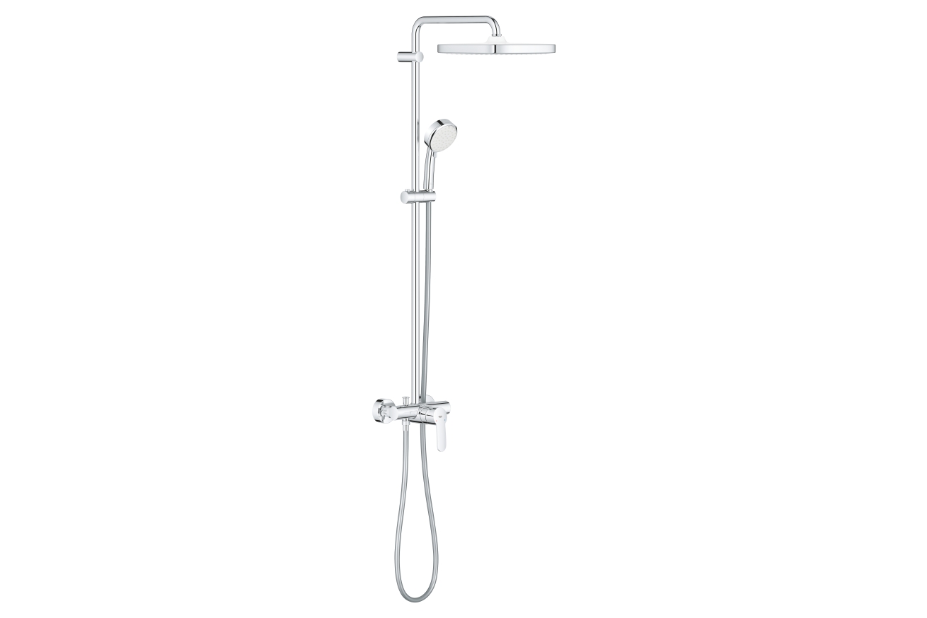 Душевая система GROHE Tempesta Cosmopolitan System 250 CUBE со смесителем для душа, хром (26692000)