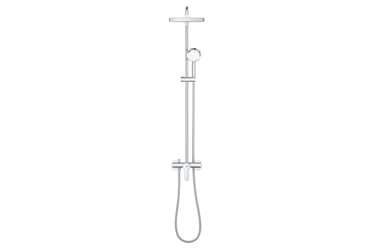 Душевая система GROHE Tempesta Cosmopolitan System 250 CUBE со смесителем для душа, хром (26692000)