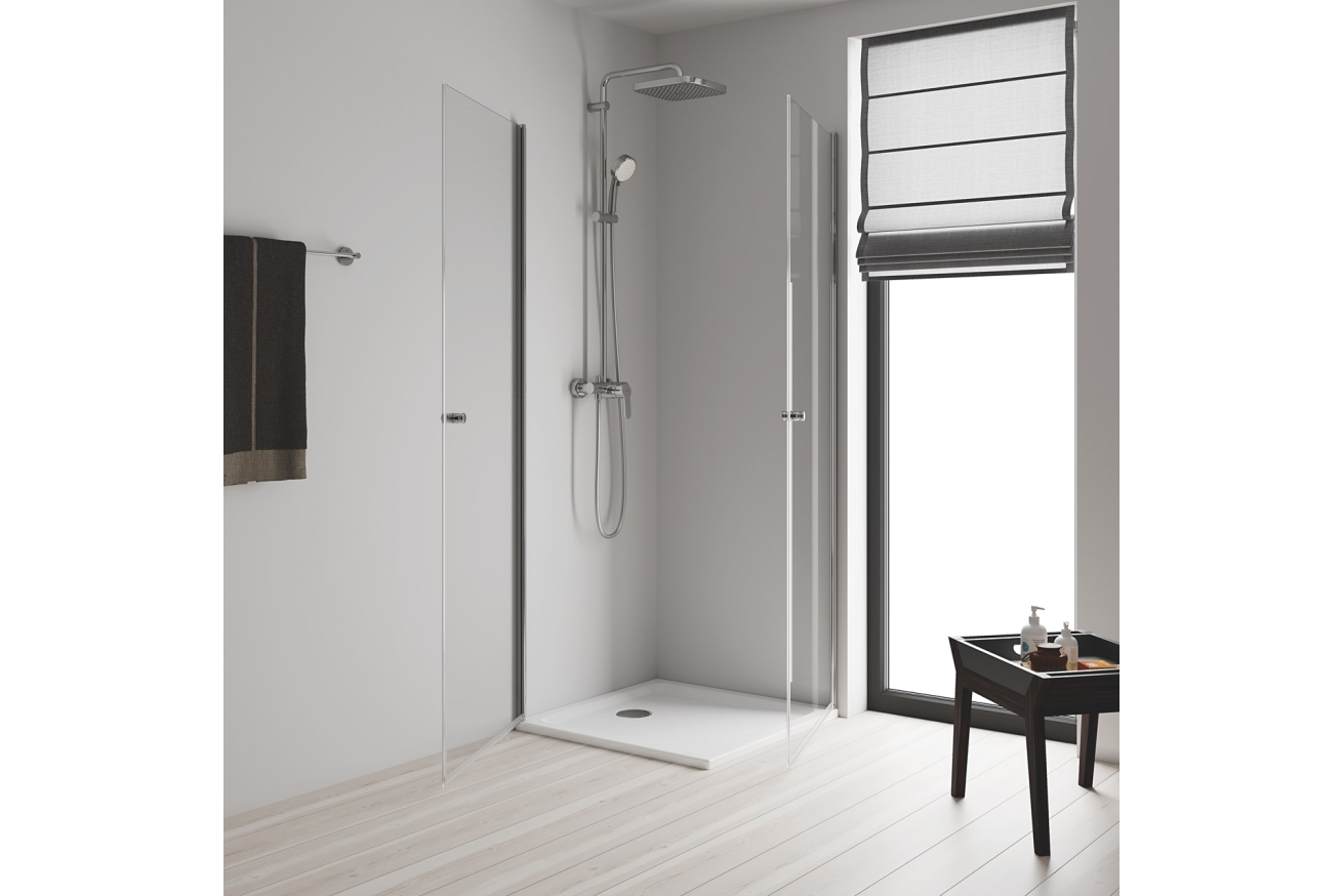 Душевая система GROHE Tempesta Cosmopolitan System 250 CUBE со смесителем для душа, хром (26692000)