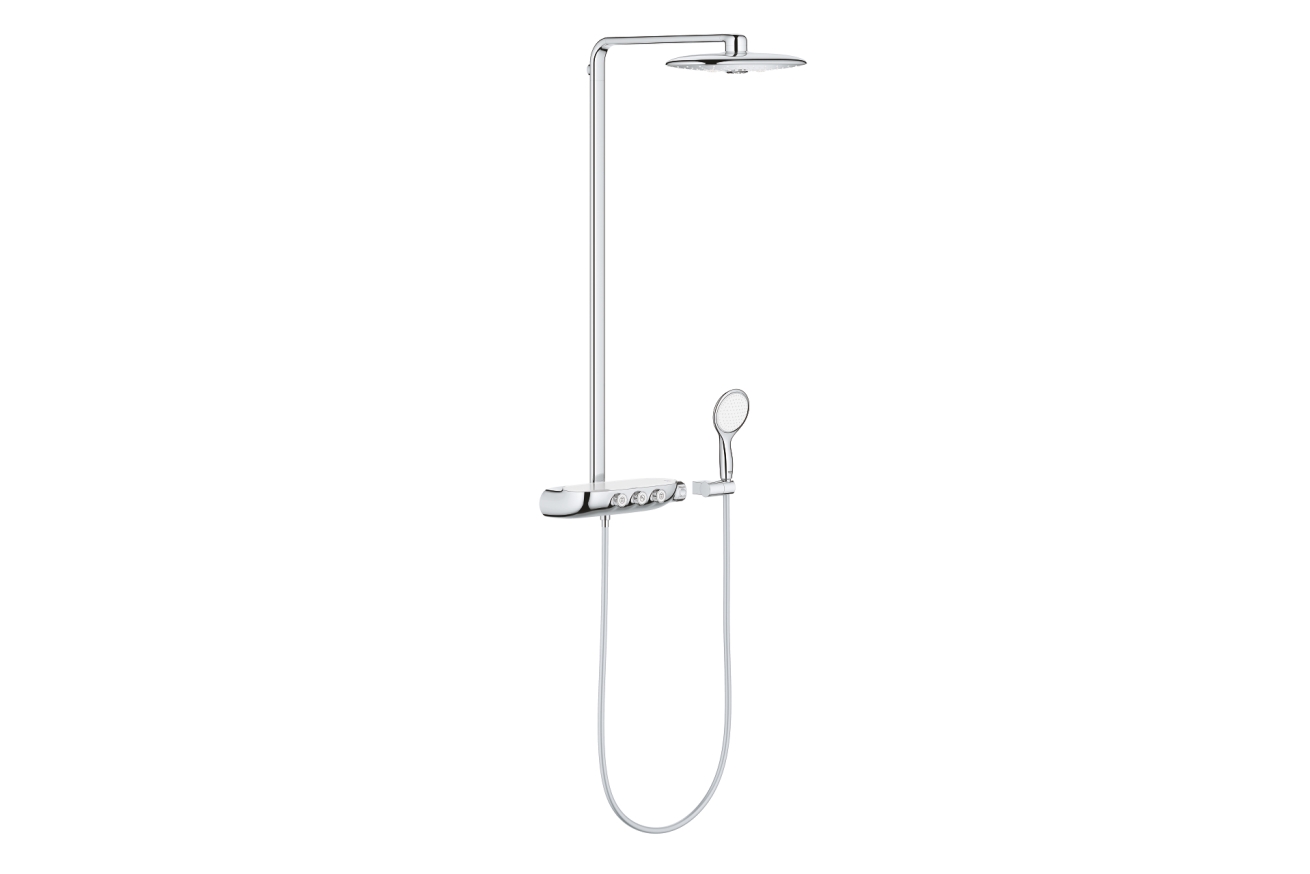 Душевая система GROHE Rainshower System SmartControl 360 DUO с термостатом для душа, хром (26250000)