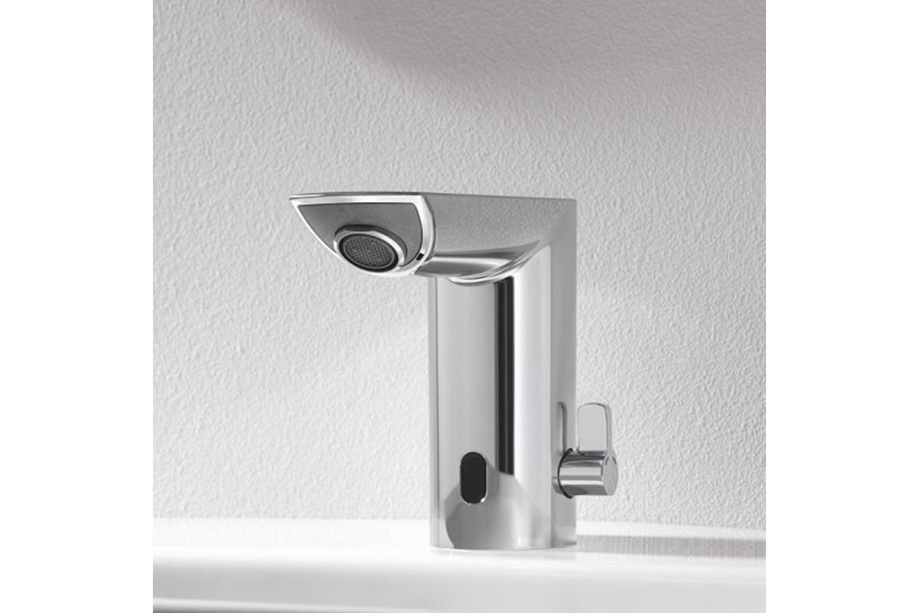 Смеситель для раковины GROHE BauCosmopolitan E инфракрасный, хром (36453000)