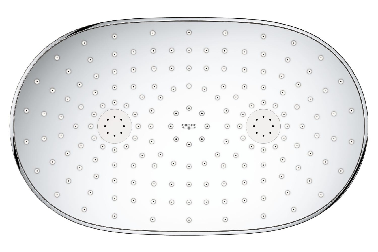 Душевая система с термостатом для настенного монтажа, GROHE Rainshower System SmartControl Mono 360, хром, (26361000)