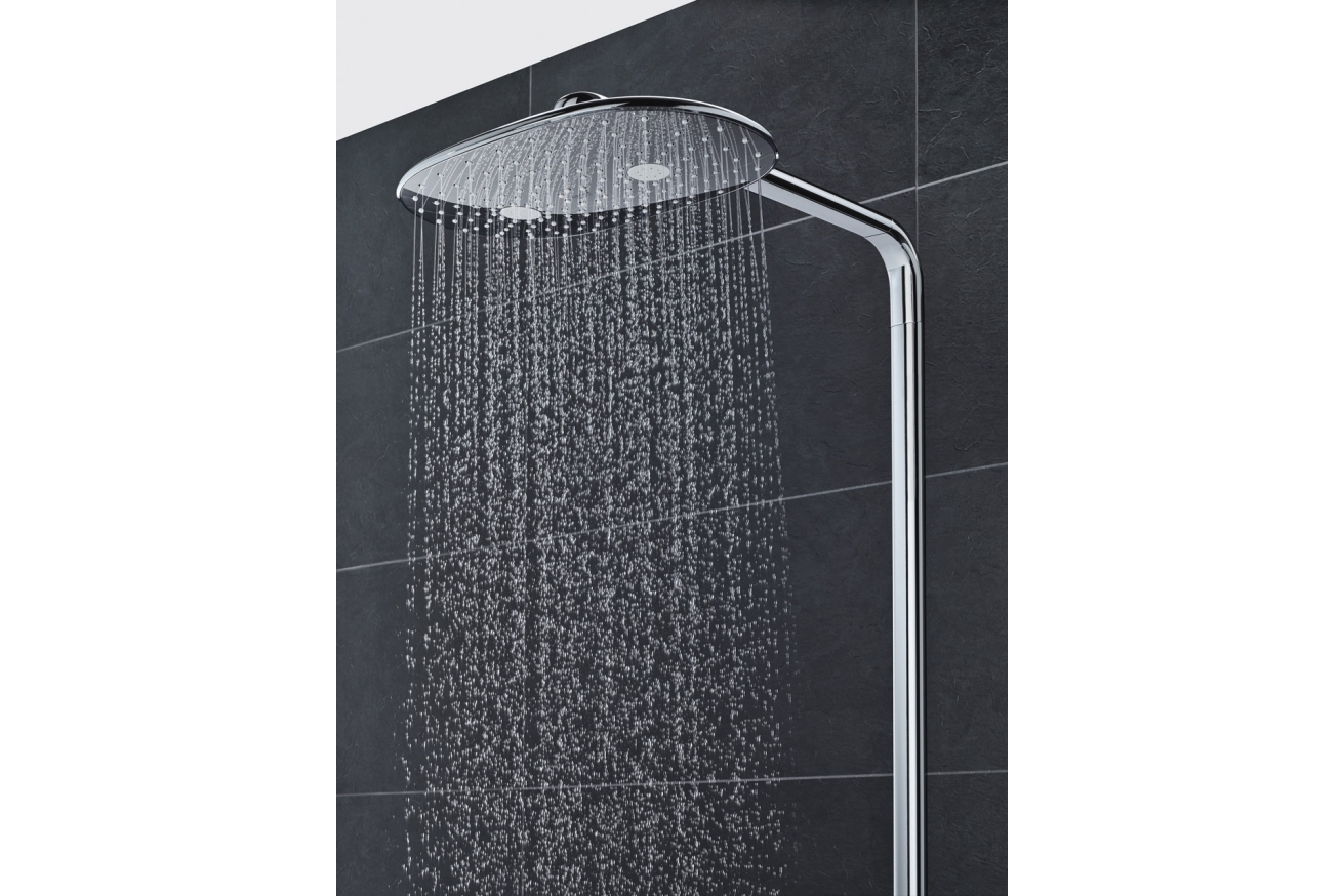 Душевая система с термостатом для настенного монтажа, GROHE Rainshower System SmartControl Mono 360, хром, (26361000)